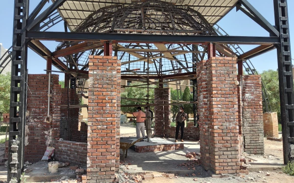 رئیس دانشگاه فرهنگیان کرمان از پروژه های عمرانی پردیس خواجه نصیرالدین طوسی بازدید کرد 4