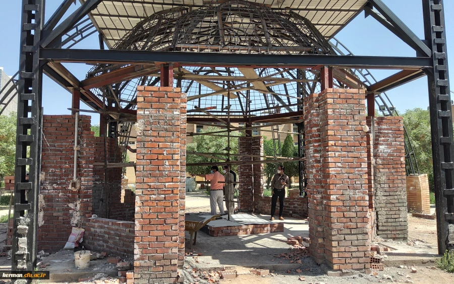 رئیس دانشگاه فرهنگیان کرمان از پروژه های عمرانی پردیس خواجه نصیرالدین طوسی بازدید کرد 4