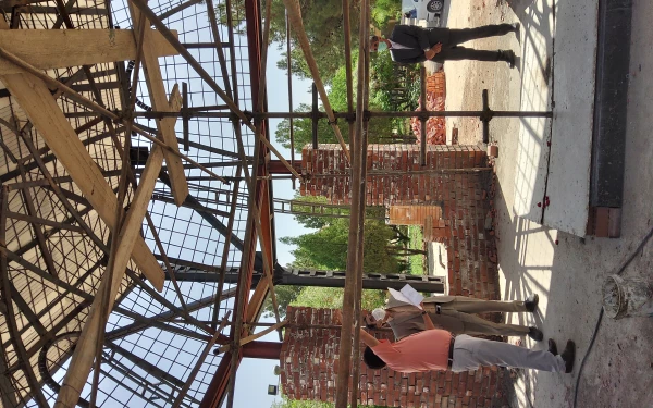 رئیس دانشگاه فرهنگیان کرمان از پروژه های عمرانی پردیس خواجه نصیرالدین طوسی بازدید کرد 5