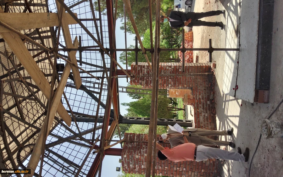 رئیس دانشگاه فرهنگیان کرمان از پروژه های عمرانی پردیس خواجه نصیرالدین طوسی بازدید کرد 5