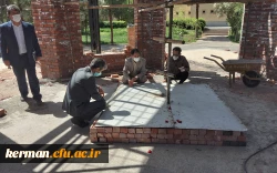 رئیس دانشگاه فرهنگیان کرمان از پروژه های عمرانی پردیس خواجه نصیرالدین طوسی بازدید کرد 6