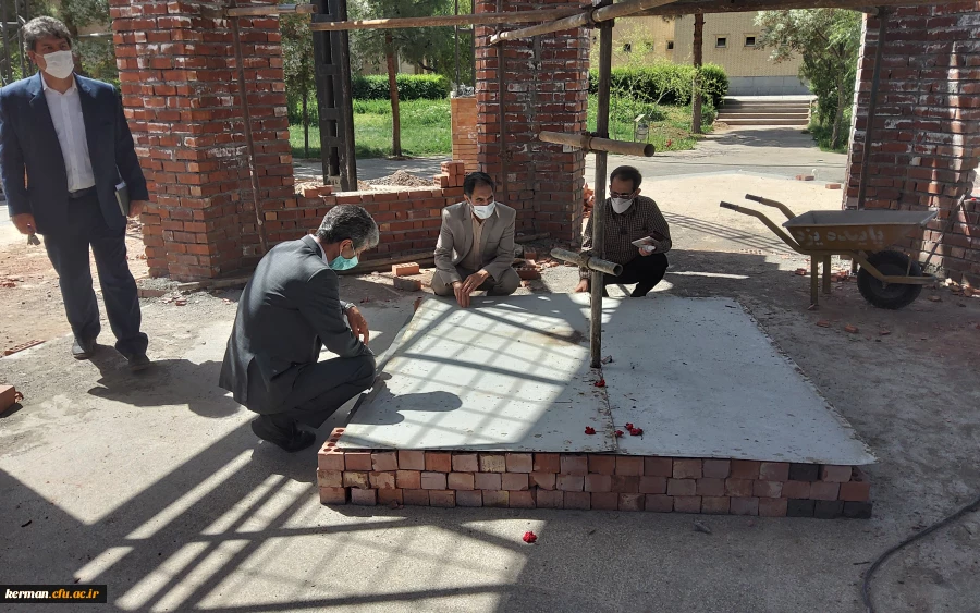 رئیس دانشگاه فرهنگیان کرمان از پروژه های عمرانی پردیس خواجه نصیرالدین طوسی بازدید کرد 6