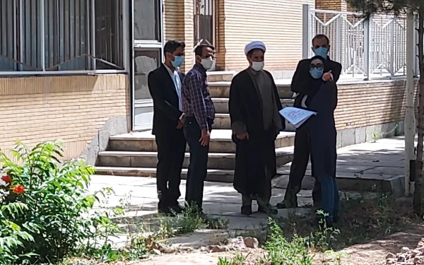 رئیس دانشگاه فرهنگیان کرمان از پروژه های عمرانی پردیس خواجه نصیرالدین طوسی بازدید کرد 7