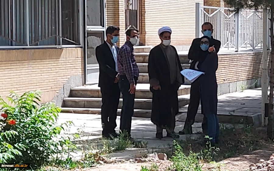 رئیس دانشگاه فرهنگیان کرمان از پروژه های عمرانی پردیس خواجه نصیرالدین طوسی بازدید کرد 7