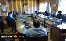 دکتر توان در جلسه شورای اداری دانشگاه فرهنگیان کرمان از برگزاری جلسه هیئت امناء دانشگاه در اردیبهشت ماه خبر داد  2