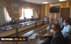 دکتر توان در جلسه شورای اداری دانشگاه فرهنگیان کرمان از برگزاری جلسه هیئت امناء دانشگاه در اردیبهشت ماه خبر داد  4