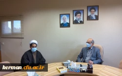رئیس دانشگاه فرهنگیان استان با رئیس دانشگاه شهید باهنر کرمان دیدار کرد 2