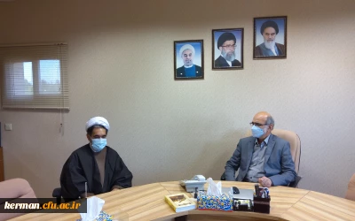 رئیس دانشگاه فرهنگیان استان با رئیس دانشگاه شهید باهنر کرمان دیدار کرد