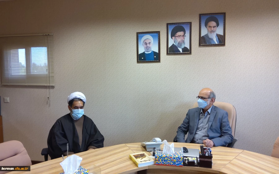 رئیس دانشگاه فرهنگیان استان با رئیس دانشگاه شهید باهنر کرمان دیدار کرد 2
