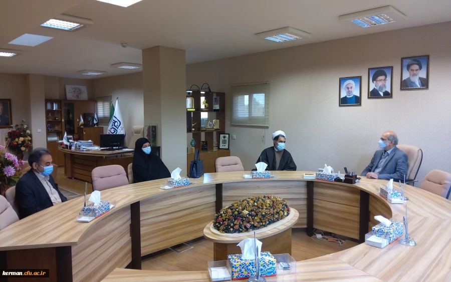 رئیس دانشگاه فرهنگیان استان با رئیس دانشگاه شهید باهنر کرمان دیدار کرد 3