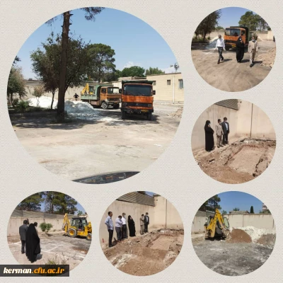با حضور رئیس دانشگاه فرهنگیان استان کرمان

عملیات احداث احداث سرای دانشجویی درپردیس شهید باهنر (خواهران)آغاز شد