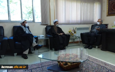 دیداررئیس دانشگاه فرهنگیان استان  بامعاون سیاسی و امنیتی استانداری کرمان 