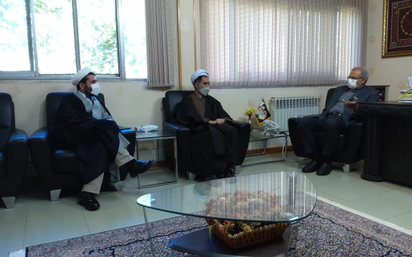 دیداررئیس دانشگاه فرهنگیان استان  بامیان سیاسی و امنیتی استانداری کرمان  2