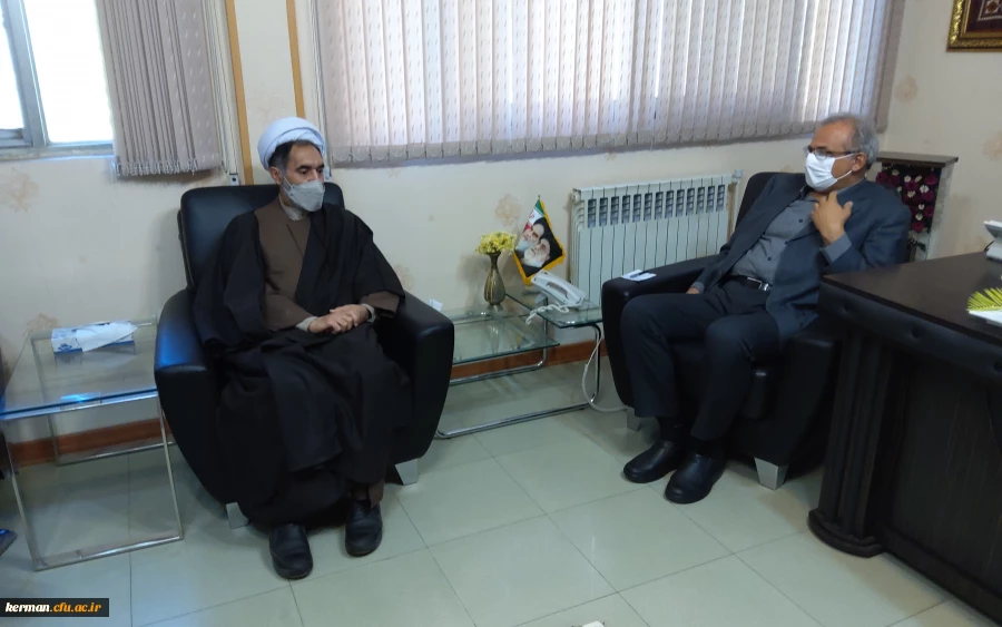دیداررئیس دانشگاه فرهنگیان استان  بامیان سیاسی و امنیتی استانداری کرمان  3