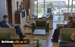 شهردا کرمان دردیدار با رئیس دانشگاه فرهنگیان استان برگسترش همکاریهای فیمابین  به ویژه دربخش های آموزشی، پژوهشی و.....تاکید کرد  5