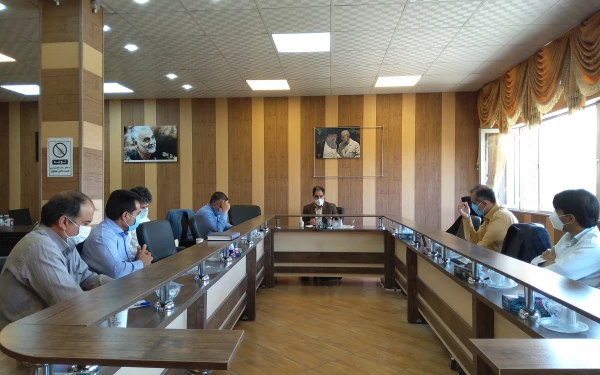 کمیته عمرانی دانشگاه فرهنگیان کرمان به منظور بررسی پروژه یادمان شهدای گمنام دانشگاه تشکیل جلسه  داد 5