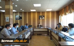 کمیته عمرانی دانشگاه فرهنگیان کرمان به منظور بررسی پروژه یادمان شهدای گمنام دانشگاه تشکیل جلسه  داد 6