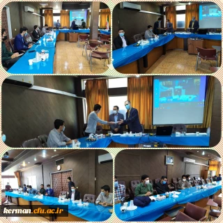 تقدیرازدانشجو معلمان برتر پردیس خواجه نصیرالدین طوسی دانشگاه فرهنگیان کرمان 