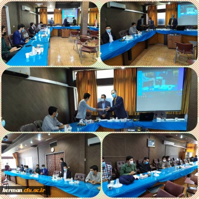 تقدیرازدانشجو معلمان برتر پردیس خواجه نصیرالدین طوسی دانشگاه فرهنگیان کرمان 