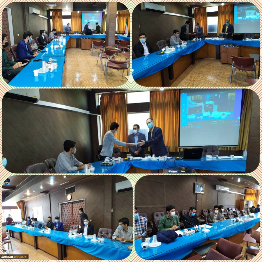 تقدیرازدانشجو معلمان برتر پردیس خواجه نصیرالدین طوسی دانشگاه فرهنگیان کرمان  2