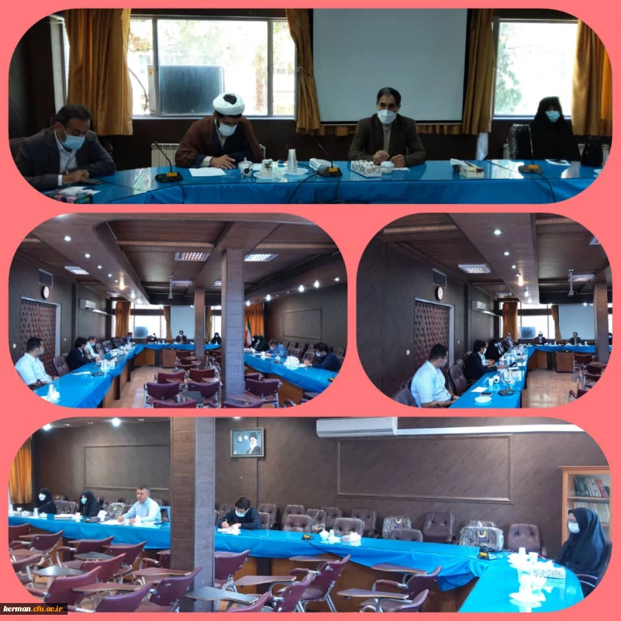 جلسه شورای فرهنگی و اجتماعی دانشگاه فرهنگیان کرمان با رویکرد تاکید بر حضور حداکثری در انتخابات پیش رو تشکیل شد 2