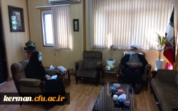 دیدار رئیس دانشگاه فرهنگیان استان با معاون توسعه مدیریت ومنابع استانداری کرمان 2