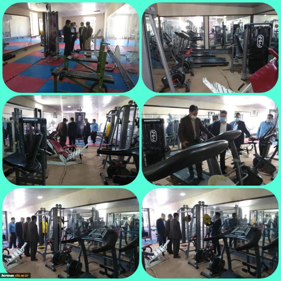 بازدید  رئیس دانشگاه فرهنگیان استان کرمان از سراهای دانشجویی پردیس خواجه نصیرالدین طوسی  2