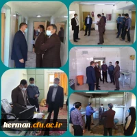 بازدید  رئیس دانشگاه فرهنگیان استان کرمان از سراهای دانشجویی پردیس خواجه نصیرالدین طوسی  3