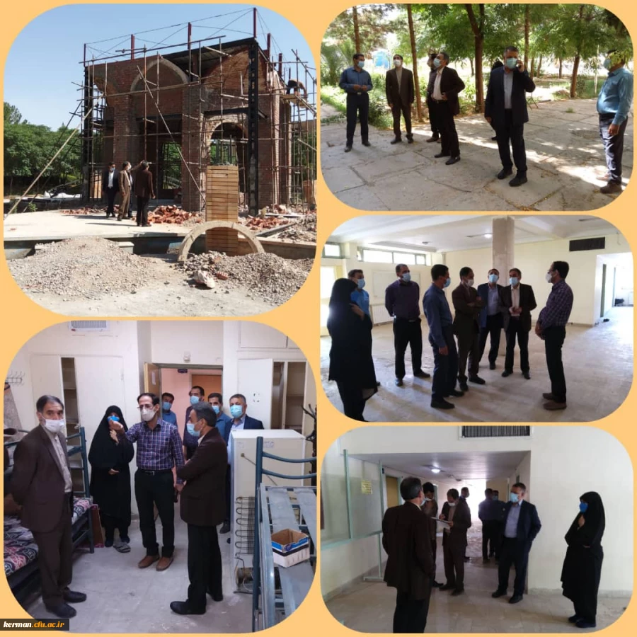 بازدید  رئیس دانشگاه فرهنگیان استان کرمان از سراهای دانشجویی پردیس خواجه نصیرالدین طوسی  4