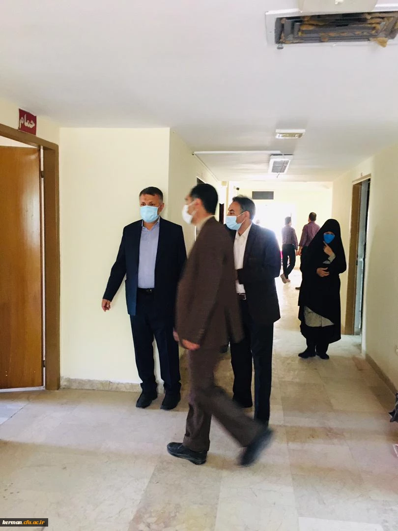 بازدید  رئیس دانشگاه فرهنگیان استان کرمان از سراهای دانشجویی پردیس خواجه نصیرالدین طوسی  6