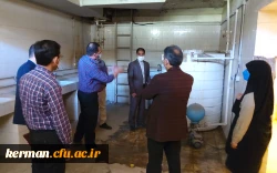 دکتر توان از اقدامات انجام شده در سراهای دانشجویی پردیس خواجه نصیر الدین طوسی بازدید کردند 6