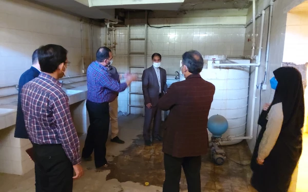 دکتر توان از اقدامات انجام شده در سراهای دانشجویی پردیس خواجه نصیر الدین طوسی بازدید کردند 6