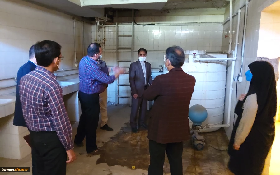 دکتر توان از اقدامات انجام شده در سراهای دانشجویی پردیس خواجه نصیر الدین طوسی بازدید کردند 6