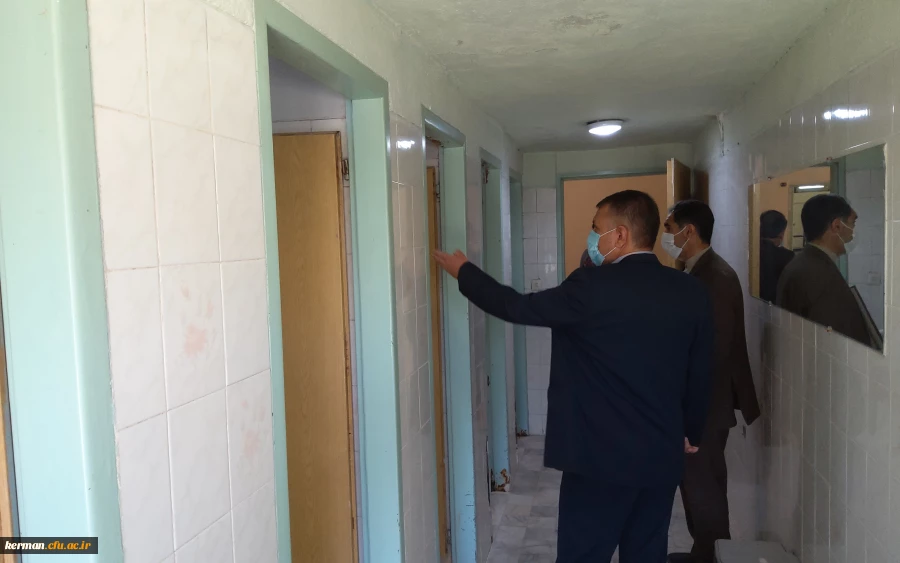 دکتر توان از اقدامات انجام شده در سراهای دانشجویی پردیس خواجه نصیر الدین طوسی بازدید کردند 9