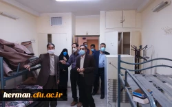 دکتر توان از اقدامات انجام شده در سراهای دانشجویی پردیس خواجه نصیر الدین طوسی بازدید کردند 10
