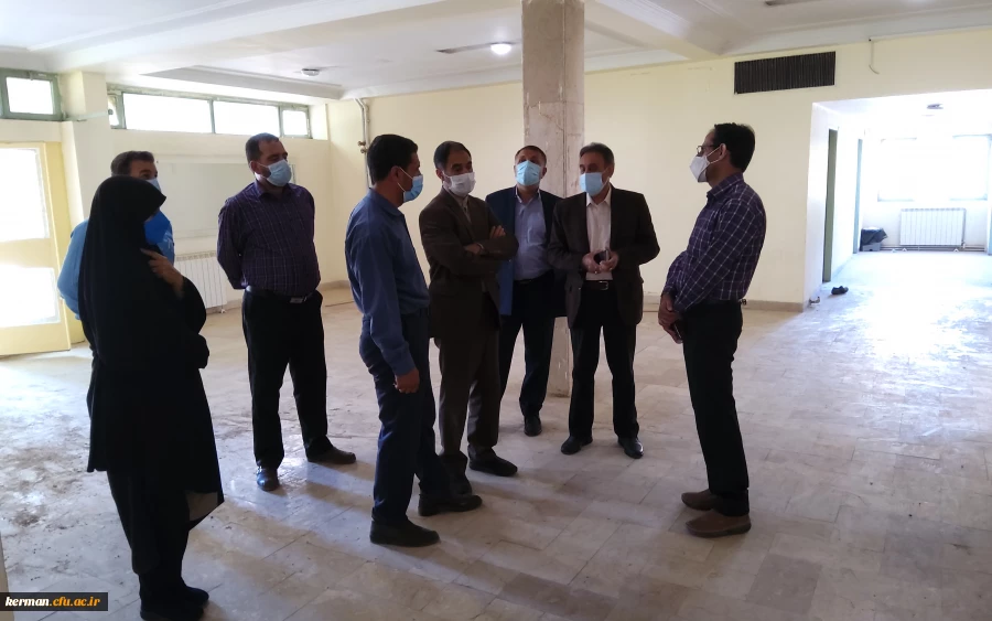 دکتر توان از اقدامات انجام شده در سراهای دانشجویی پردیس خواجه نصیر الدین طوسی بازدید کردند 11