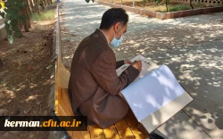 بازدیددکتر توان رئیس دانشگاه فرهنگیان کرمان از موزه نفت سوزها 5