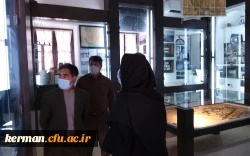 بازدیددکتر توان رئیس دانشگاه فرهنگیان کرمان از موزه نفت سوزها 10