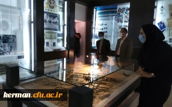 بازدیددکتر توان رئیس دانشگاه فرهنگیان کرمان از موزه نفت سوزها 13