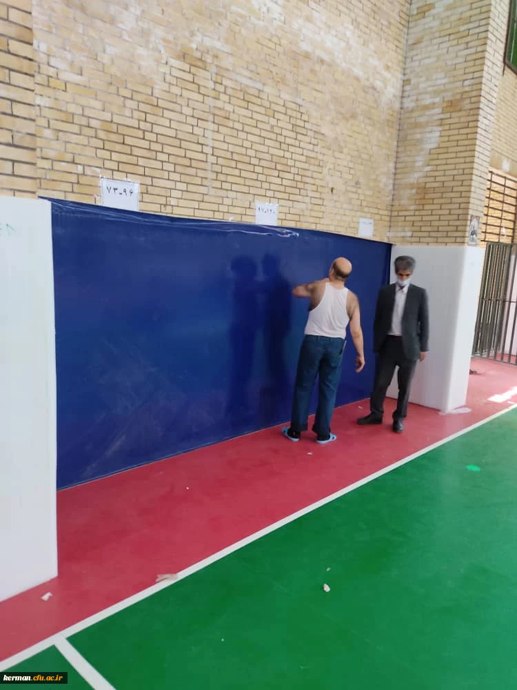 دکتر توان از فعالیت های عمرانی یردیس شهید باهنر بازدید کردند  2