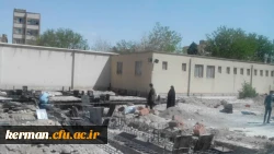 دکتر توان از فعالیت های عمرانی یردیس شهید باهنر بازدید کردند  6