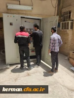 دکتر توان از فعالیت های عمرانی یردیس شهید باهنر بازدید کردند  11