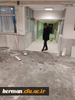 دکتر توان از فعالیت های عمرانی یردیس شهید باهنر بازدید کردند  13