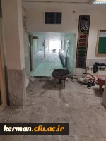 دکتر توان از فعالیت های عمرانی یردیس شهید باهنر بازدید کردند  14