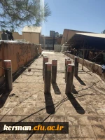 دکتر توان از فعالیت های عمرانی یردیس شهید باهنر بازدید کردند  14