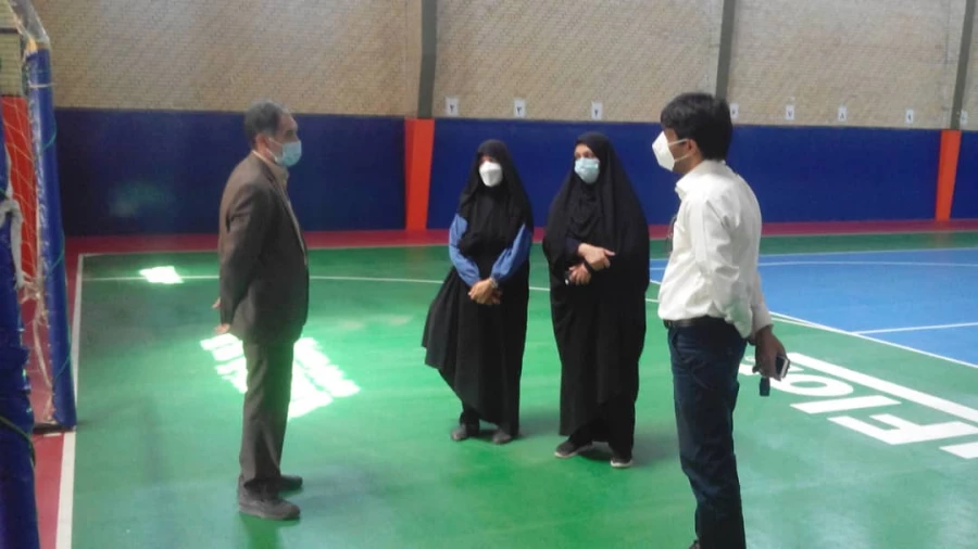 دکتر توان از فعالیت های عمرانی یردیس شهید باهنر بازدید کردند  20