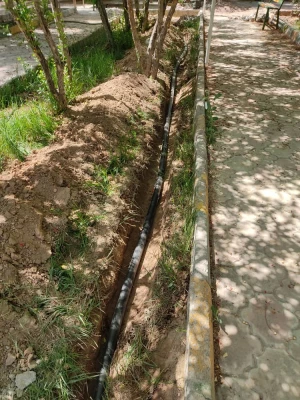 دکتر توان از فعالیت های عمرانی یردیس شهید باهنر بازدید کردند  21