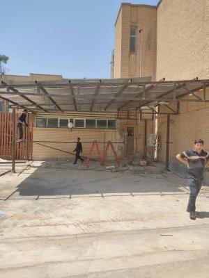 دکتر توان از فعالیت های عمرانی یردیس شهید باهنر بازدید کردند  23