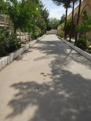 دکتر توان از فعالیت های عمرانی یردیس شهید باهنر بازدید کردند  25