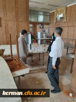 دکتر توان از فعالیت های عمرانی یردیس شهید باهنر بازدید کردند  27